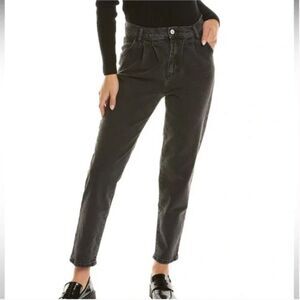 Current/Elliott Women's Jeans Gravity Pleated High Rise Skinny Gray Jeans size26